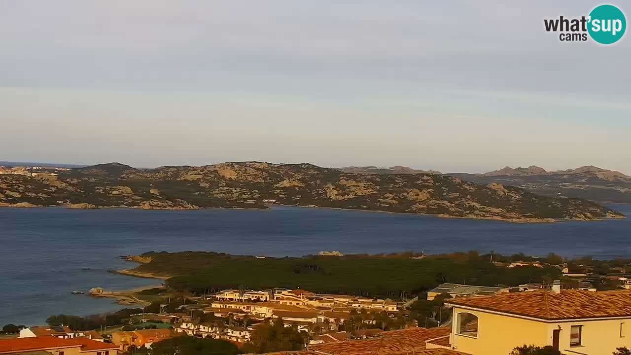 LIVE Sardinien webcam Palau – Panoramablick