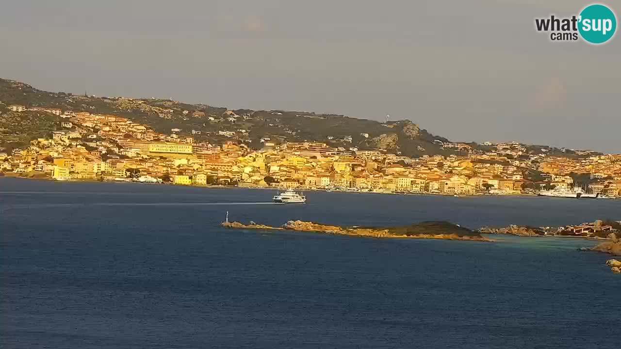 LIVE Sardinia Webcam Palau – Panoramic View