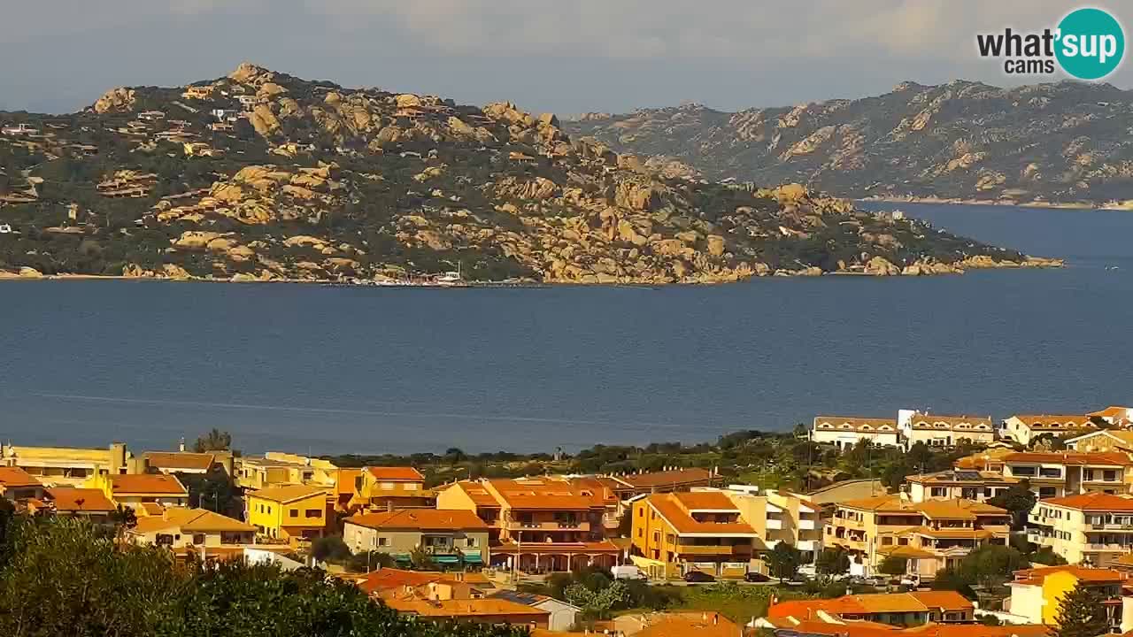 Sardinija v živo spletna kamera Palau – Panoramski pogled