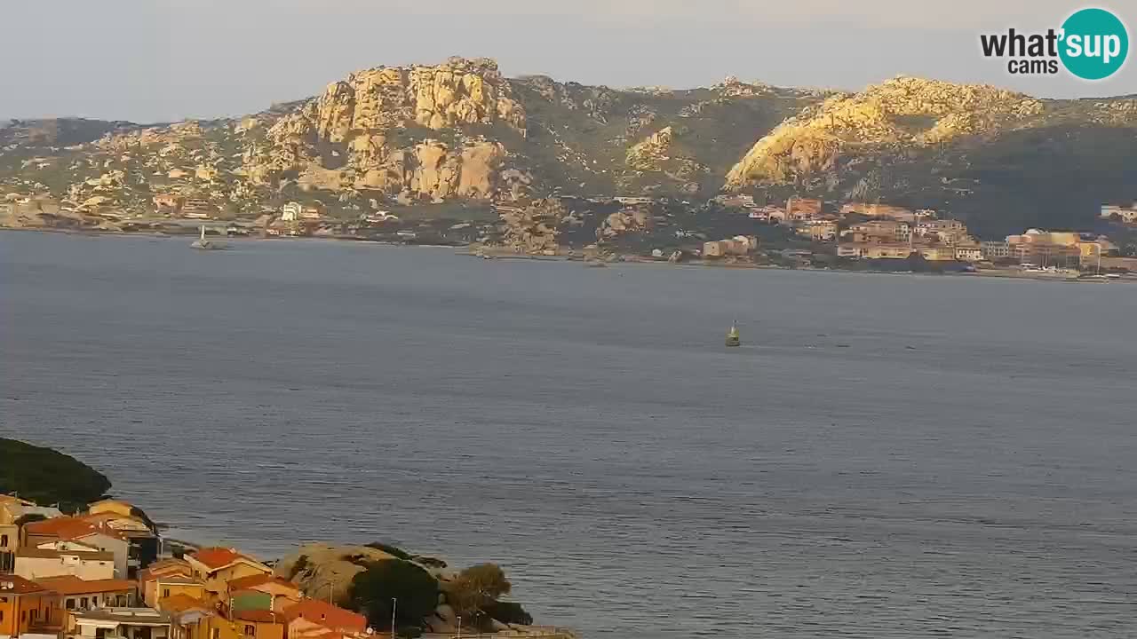 LIVE Sardinia webcam Palau – Panorama impresionante