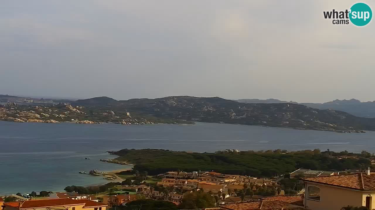 Sardinija v živo spletna kamera Palau – Panoramski pogled