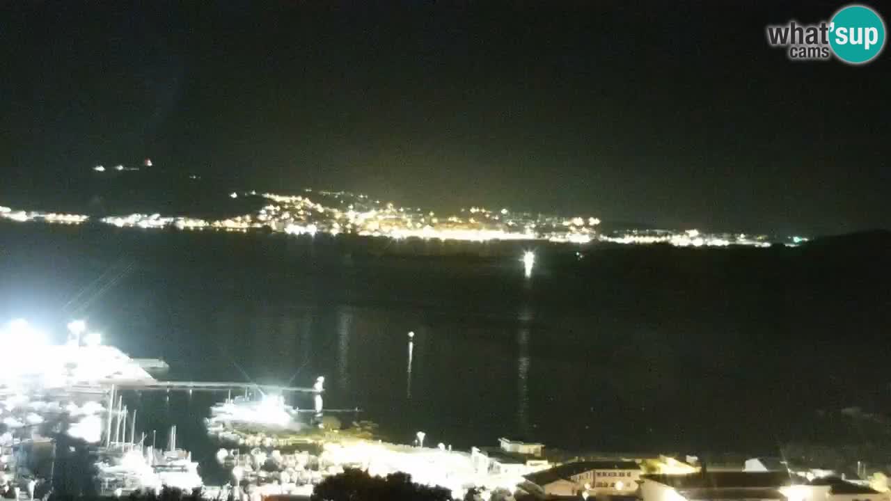 LIVE de la Sardaigne livecam Palau – Superbe panorama