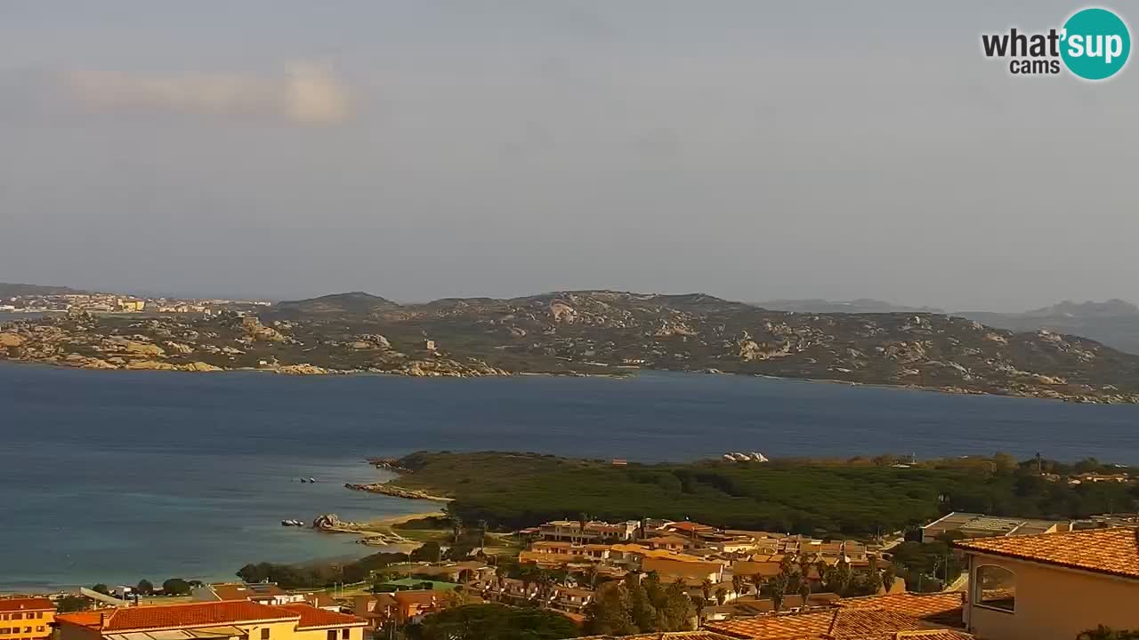 LIVE Sardinia webcam Palau – Panorama impresionante