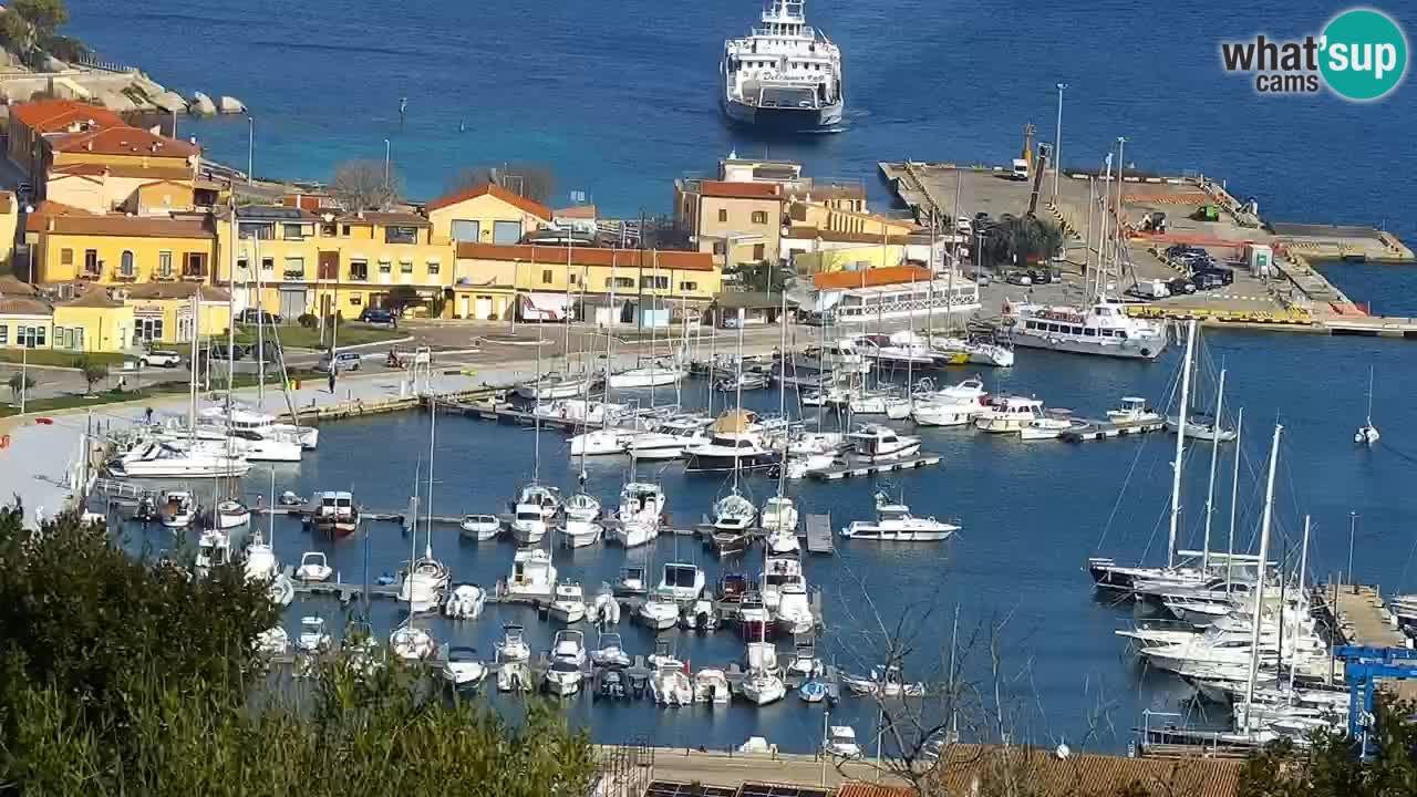 LIVE Sardinia webcam Palau – Panorama impresionante