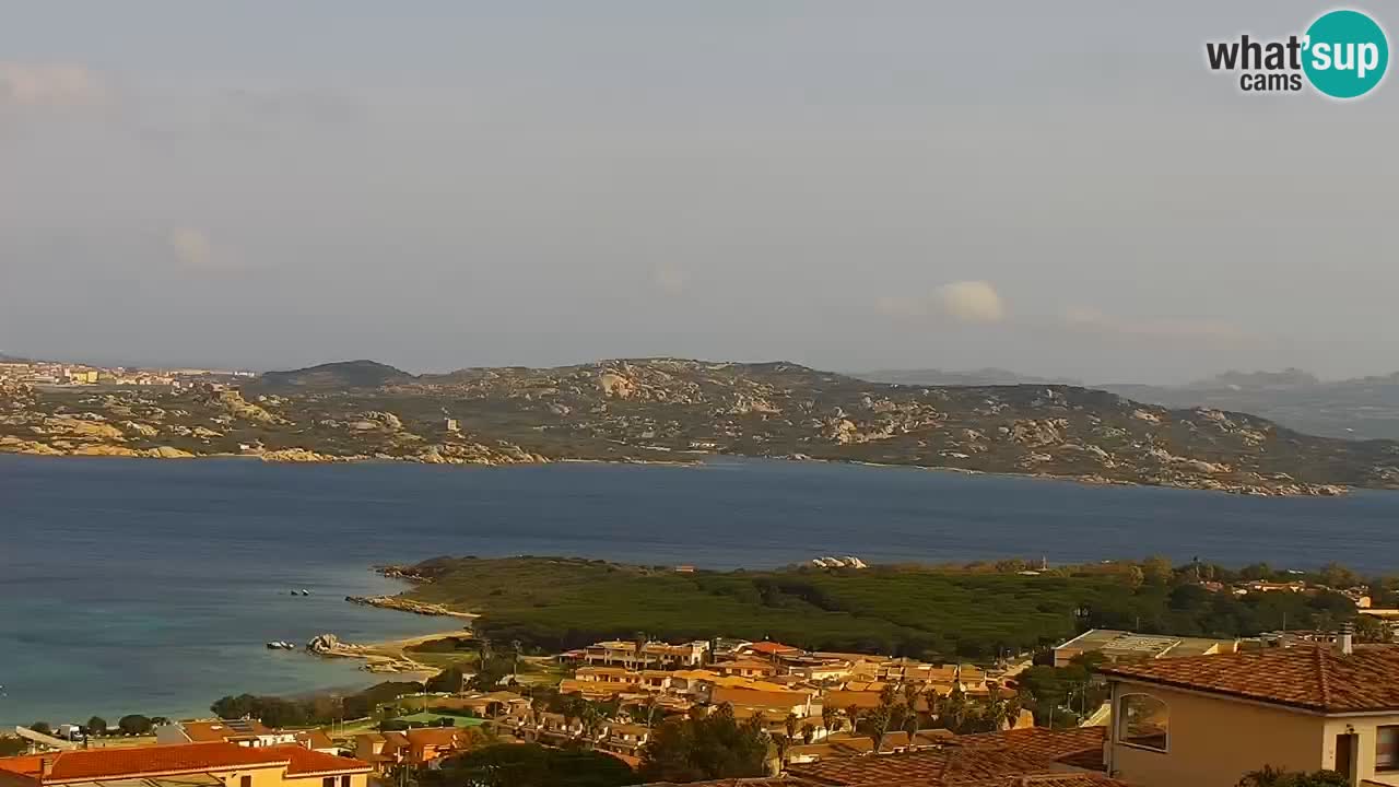 Sardinija v živo spletna kamera Palau – Panoramski pogled