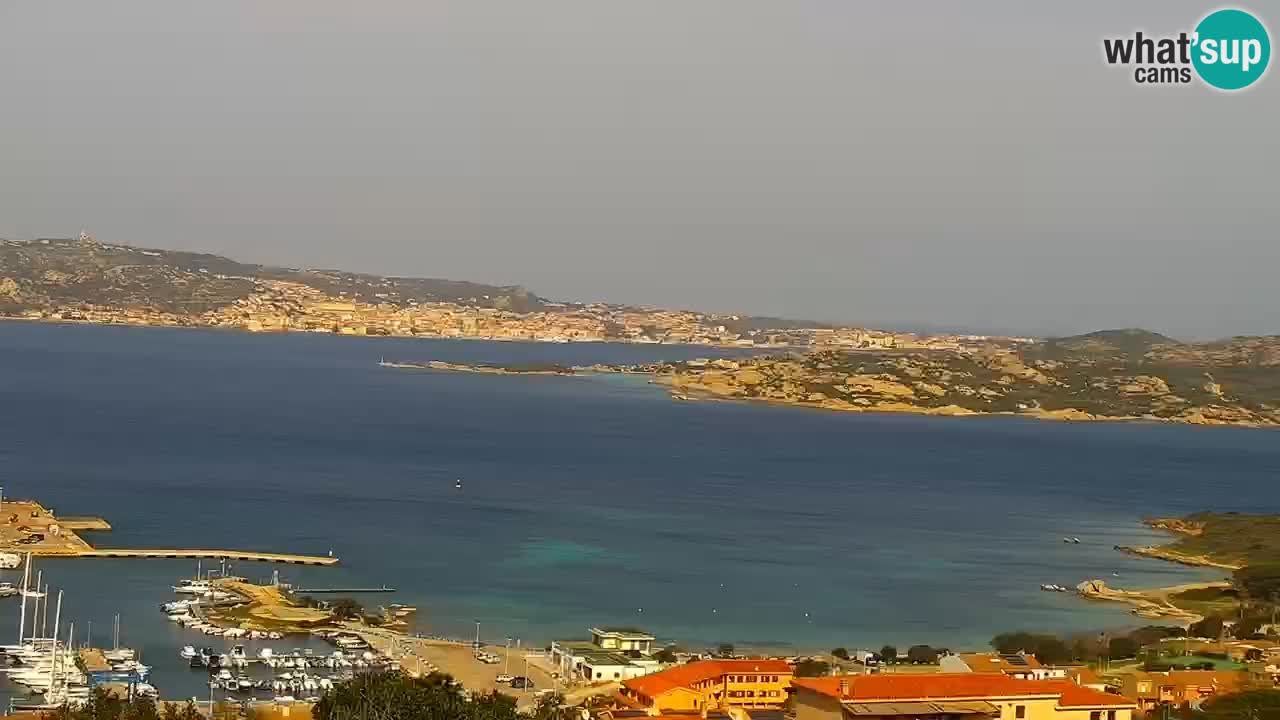 LIVE Sardinia Webcam Palau – Panoramic View