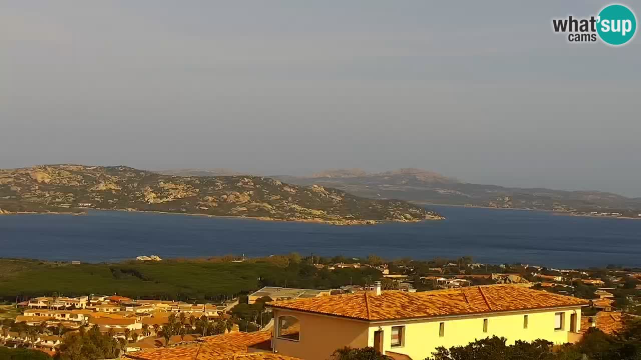 Sardinija v živo spletna kamera Palau – Panoramski pogled