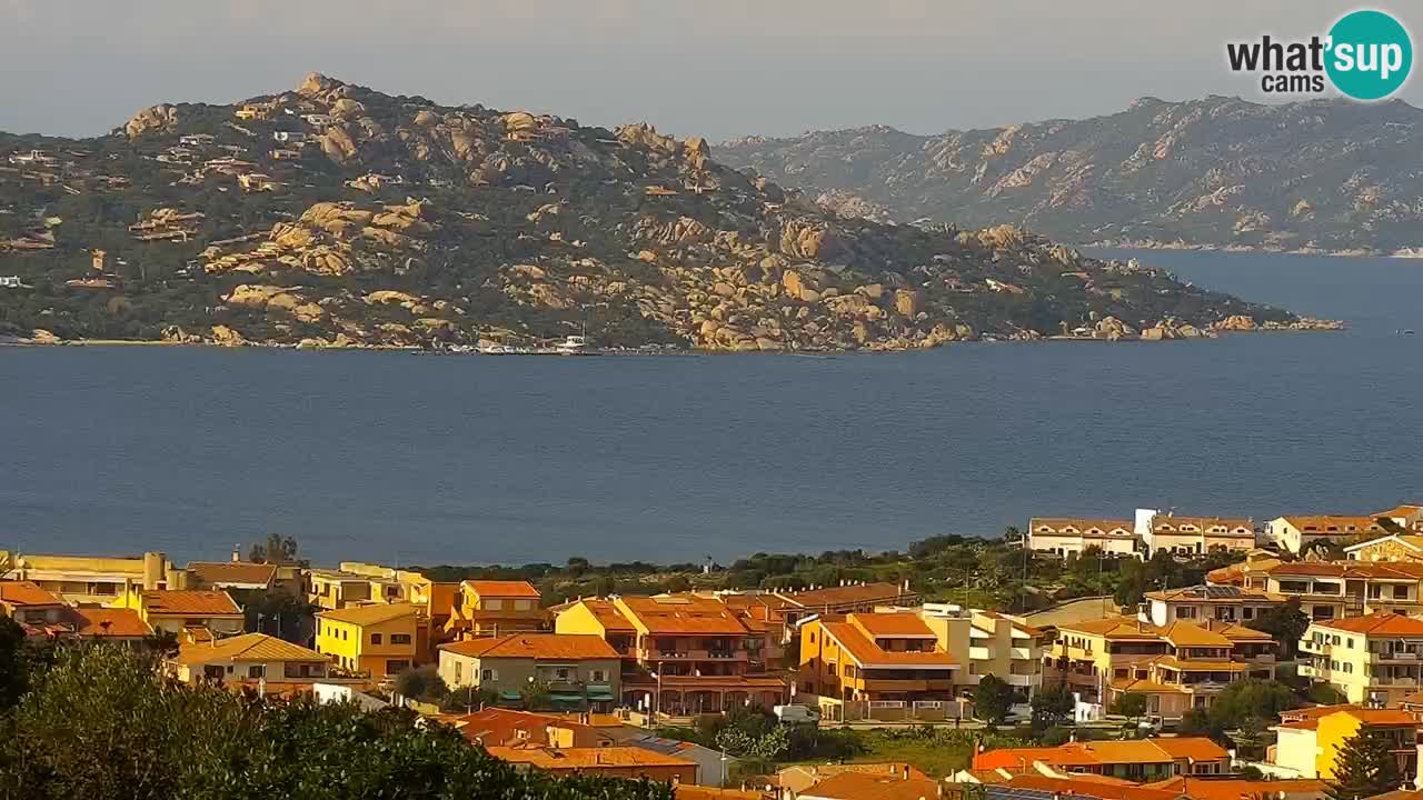 Sardinija v živo spletna kamera Palau – Panoramski pogled