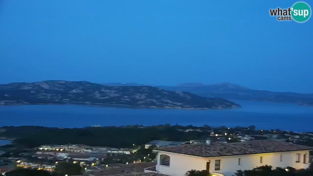 LIVE de la Sardaigne livecam Palau – Superbe panorama