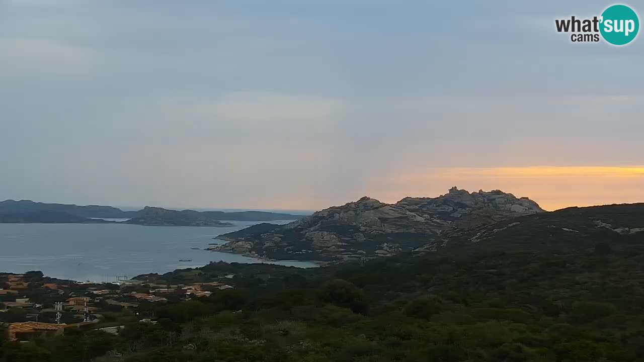 LIVE Sardinien webcam Palau – Panoramablick