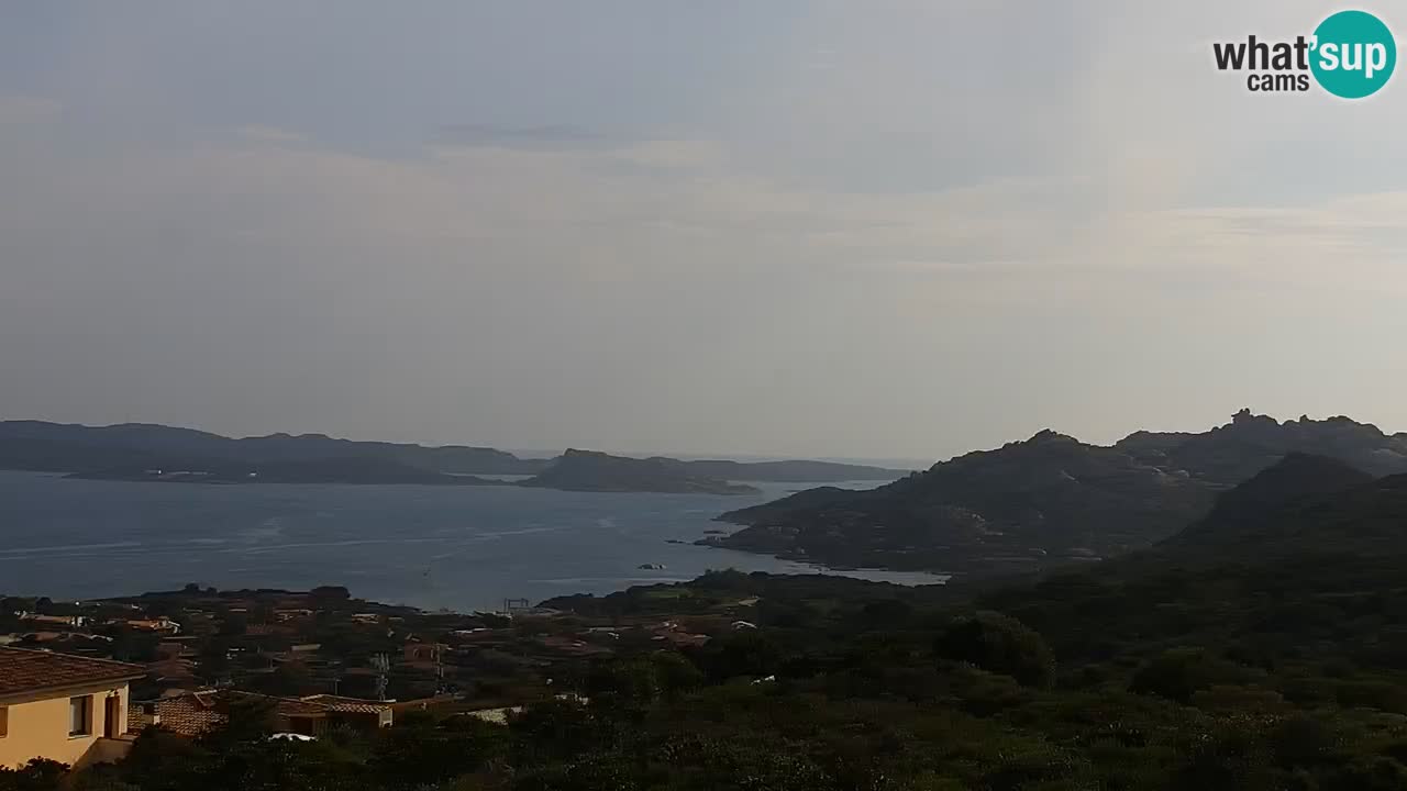 Sardinija v živo spletna kamera Palau – Panoramski pogled