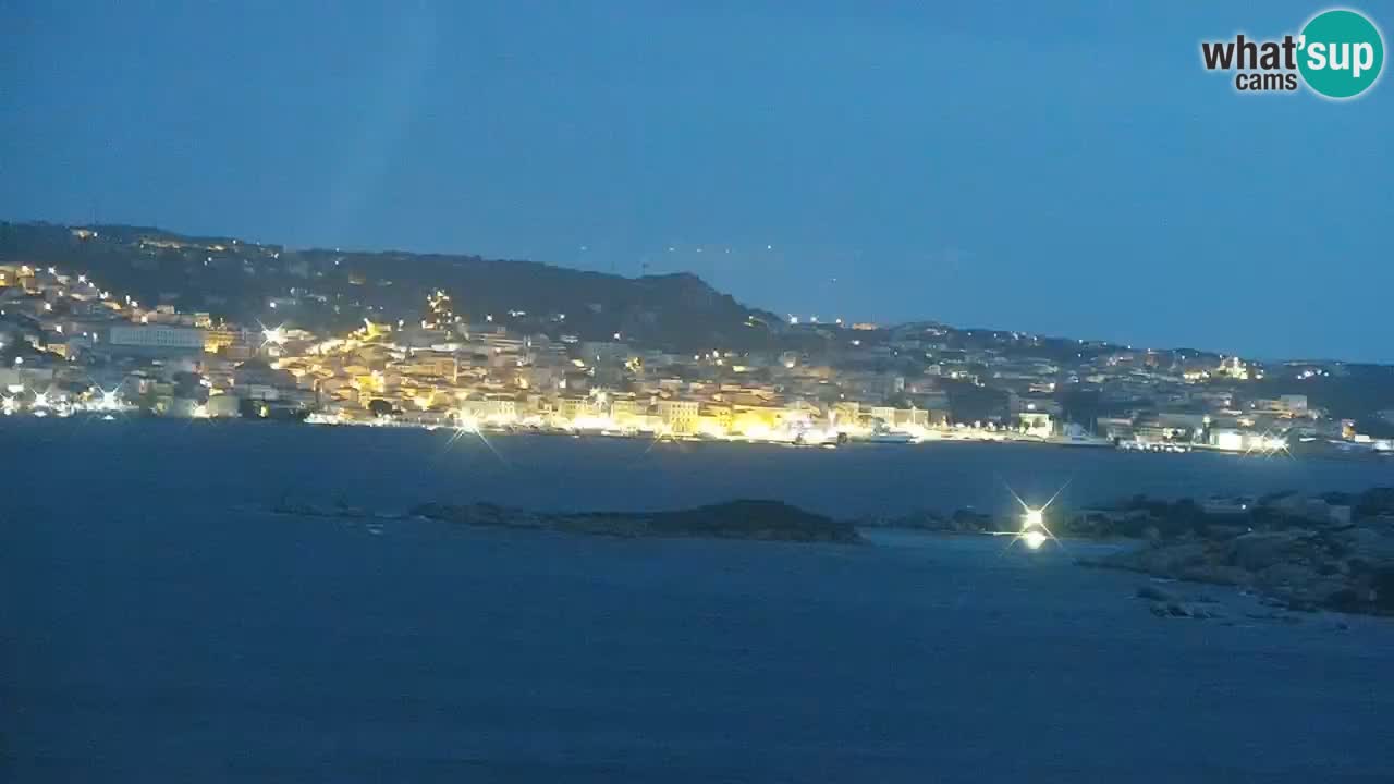 LIVE Sardinia webcam Palau – Panorama impresionante