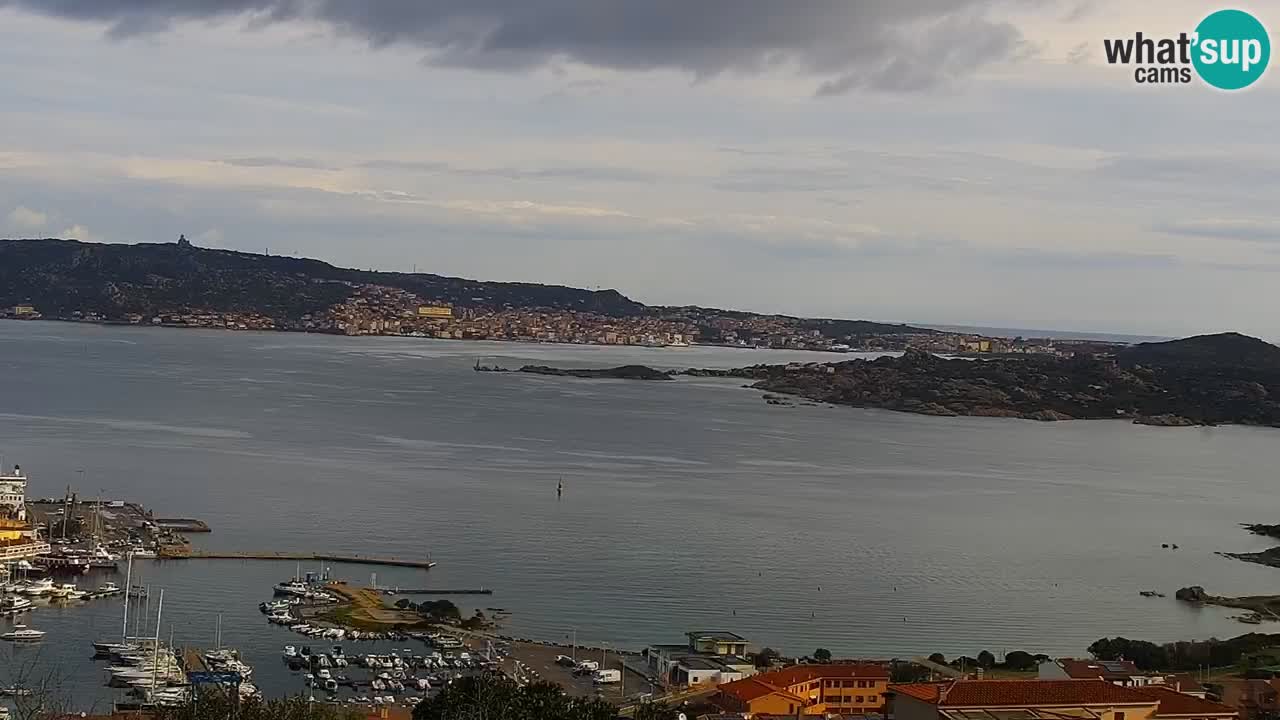 LIVE de la Sardaigne livecam Palau – Superbe panorama