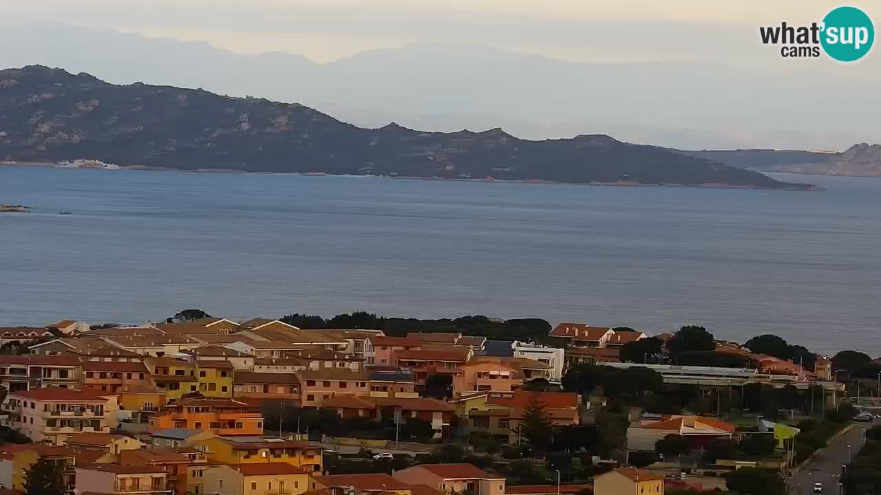 LIVE de la Sardaigne livecam Palau – Superbe panorama