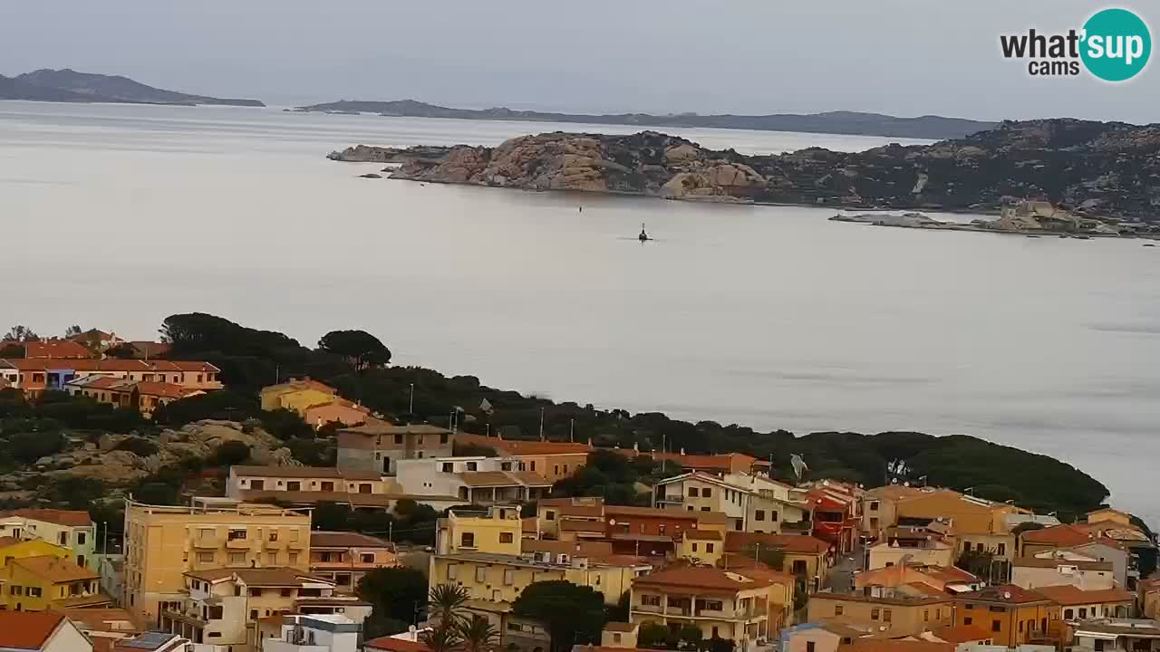 Sardinija v živo spletna kamera Palau – Panoramski pogled