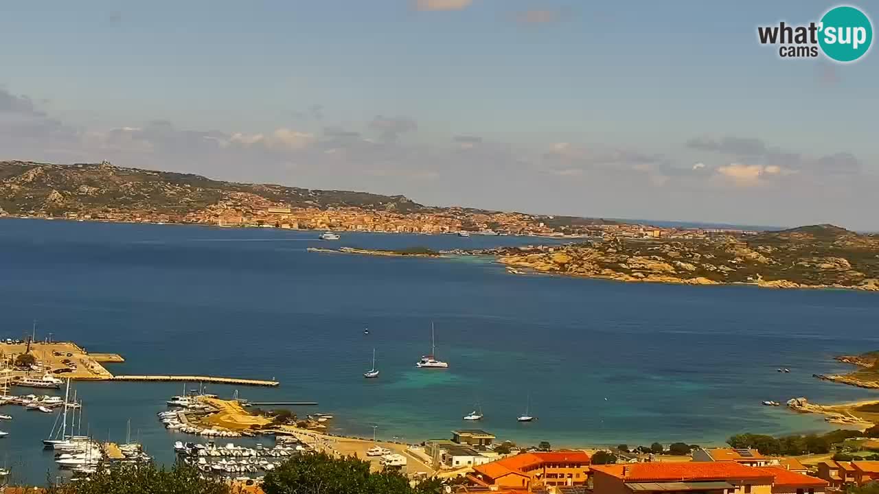 LIVE Sardinia Webcam Palau – Panoramic View