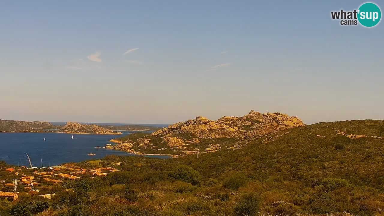 LIVE Sardinia Webcam Palau – Panoramic View