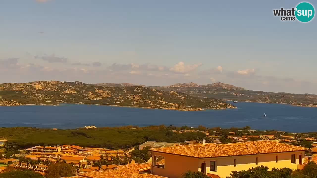 LIVE de la Sardaigne livecam Palau – Superbe panorama
