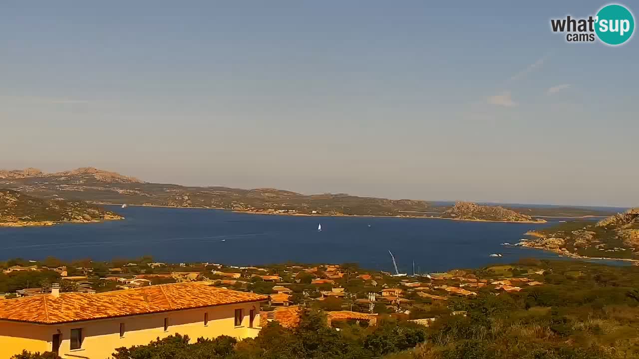 LIVE Sardinien webcam Palau – Panoramablick