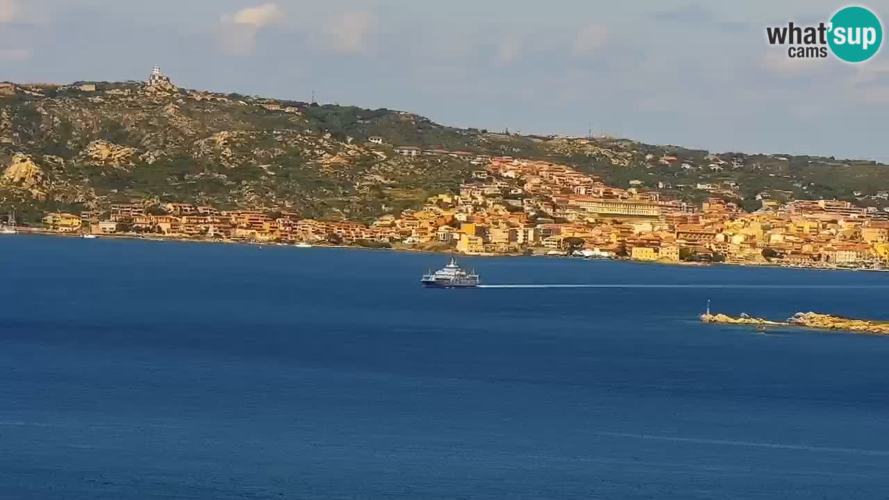 LIVE de la Sardaigne livecam Palau – Superbe panorama