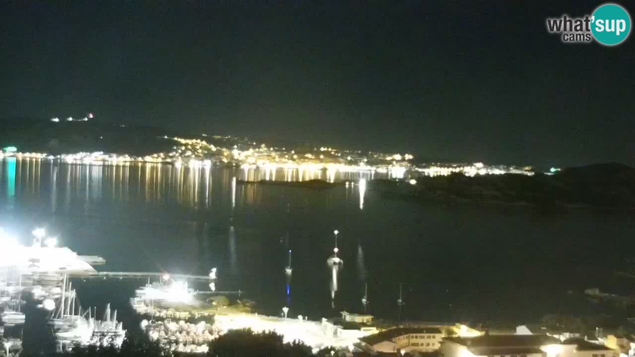 Sardinija u živo web kamera Palau – Panoramski pogled