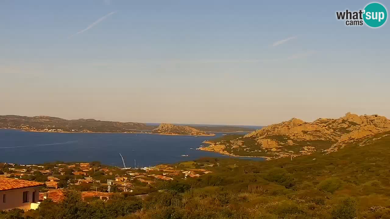 LIVE Sardinia webcam Palau – Panorama impresionante