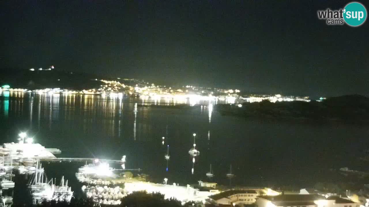 Sardinija v živo spletna kamera Palau – Panoramski pogled