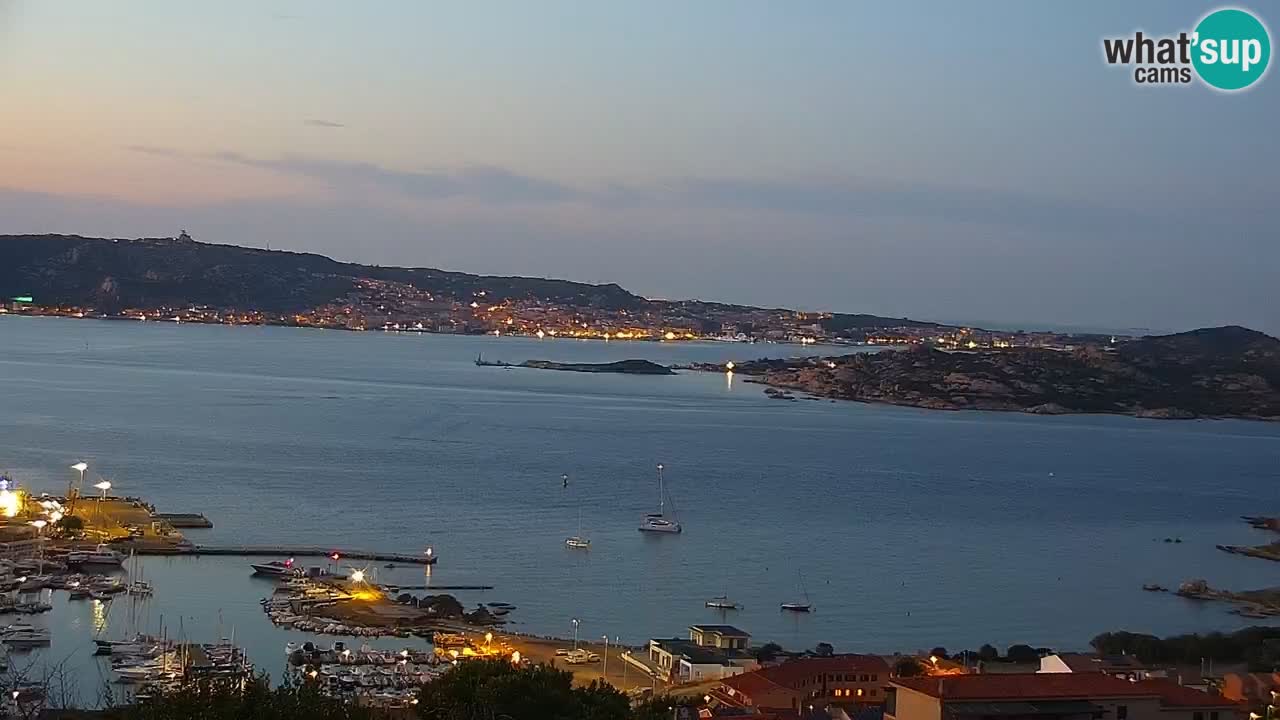 LIVE Sardinia Webcam Palau – Panoramic View
