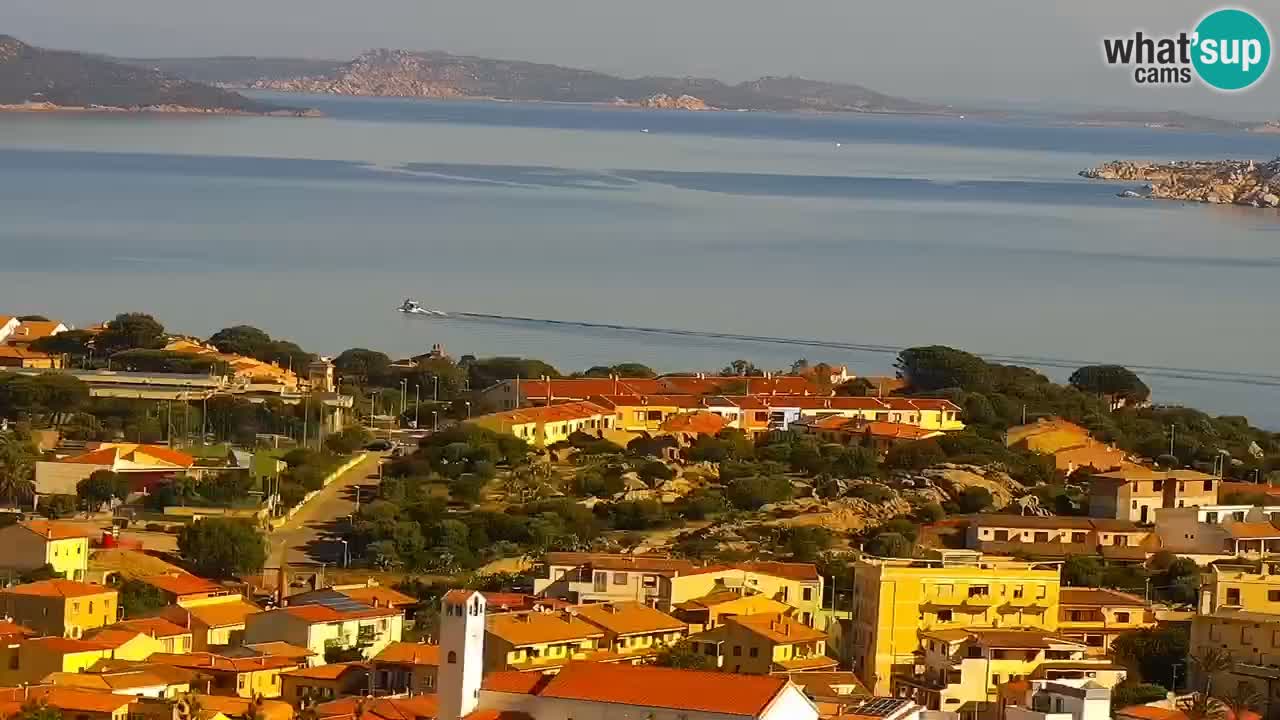 LIVE de la Sardaigne livecam Palau – Superbe panorama