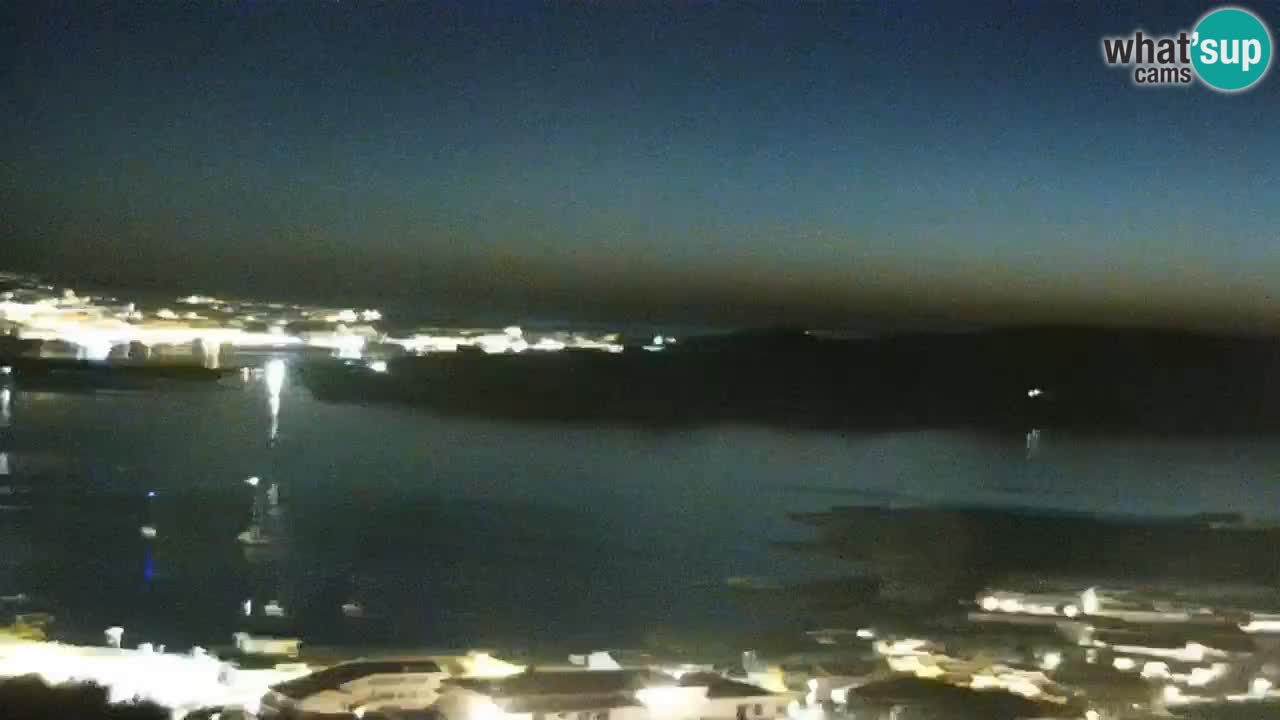 LIVE Sardinien webcam Palau – Panoramablick