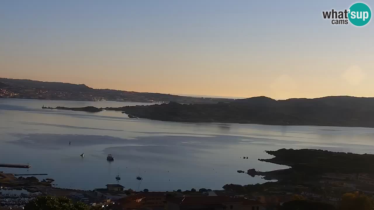 LIVE Sardinien webcam Palau – Panoramablick