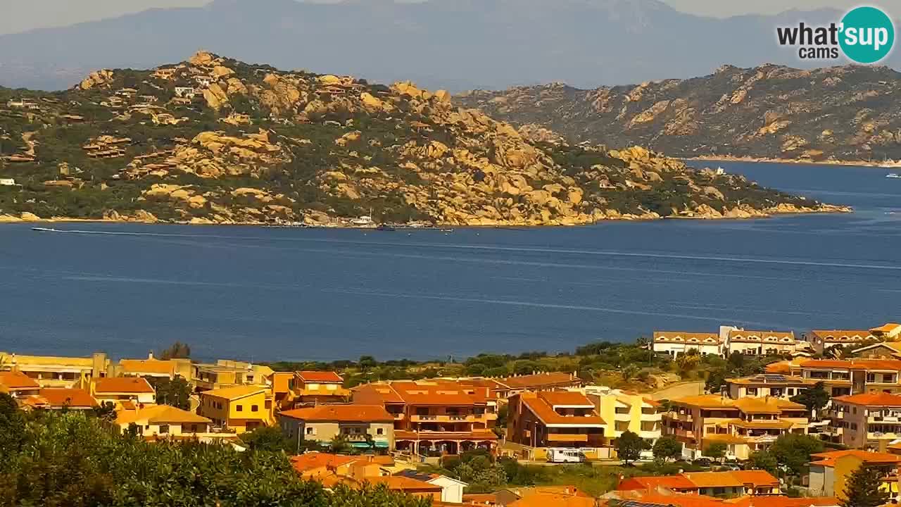 LIVE Sardinia webcam Palau – Panorama impresionante