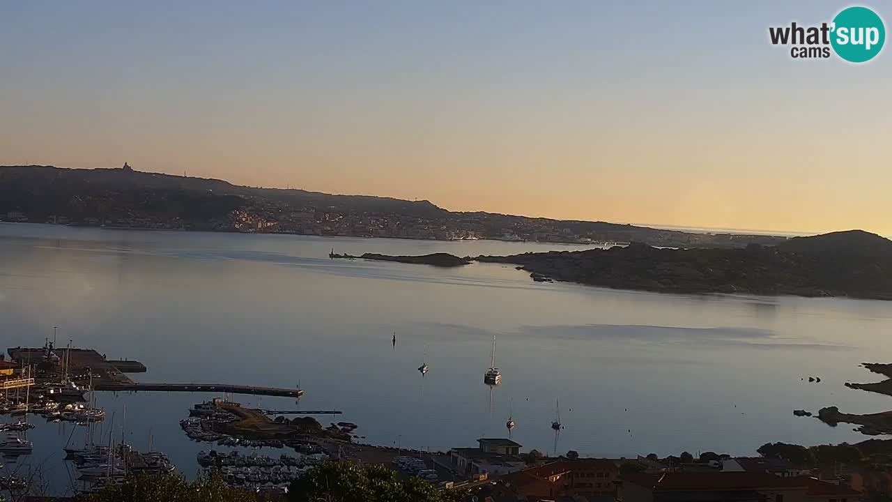 LIVE Sardinien webcam Palau – Panoramablick