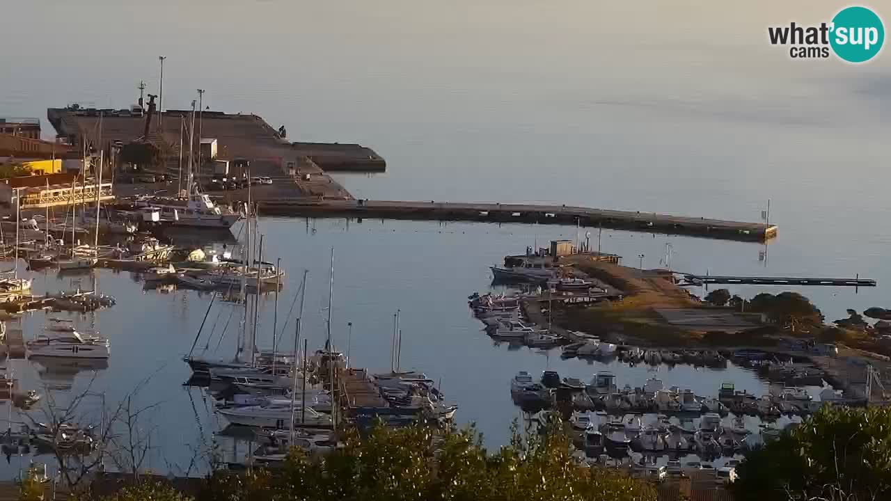 Sardinija v živo spletna kamera Palau – Panoramski pogled