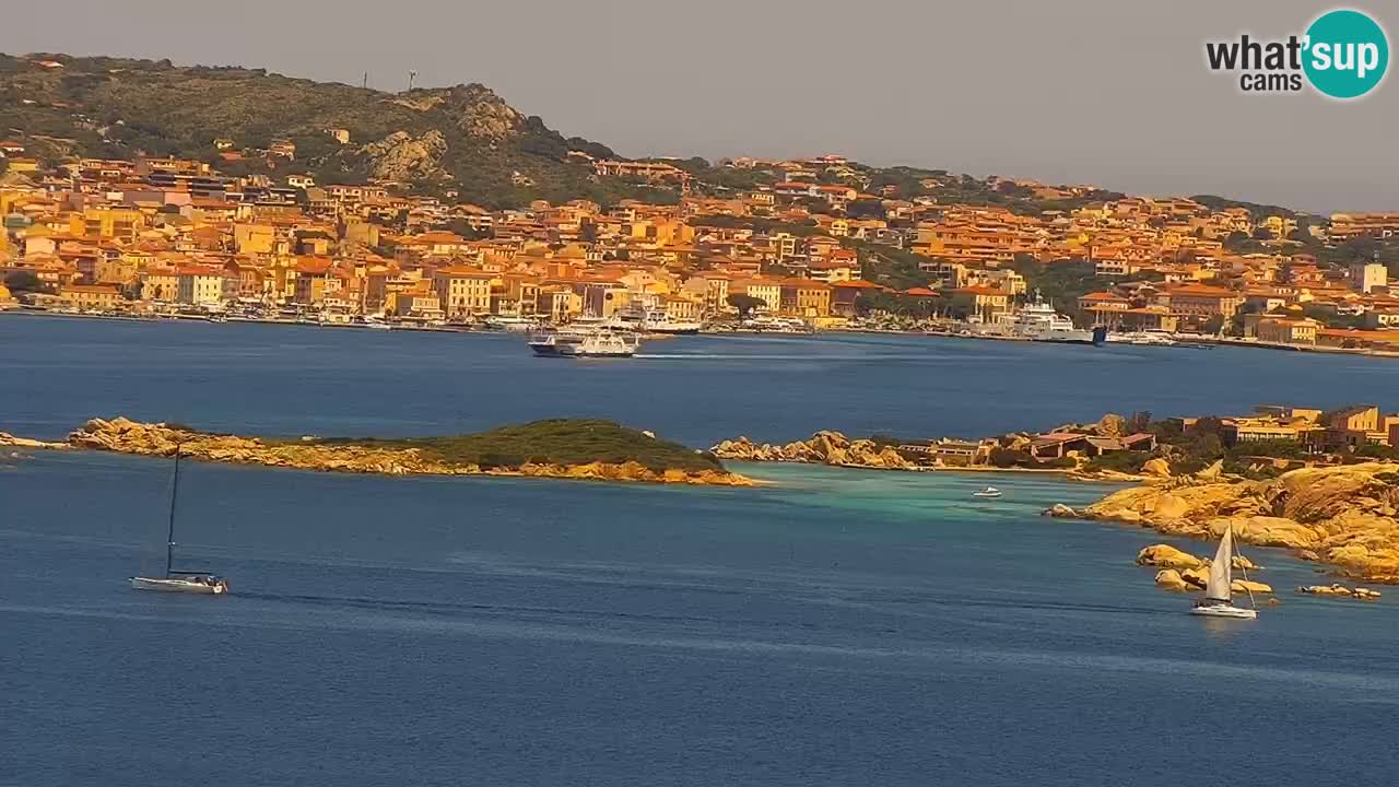 LIVE Sardegna webcam Palau – Stupendo panorama