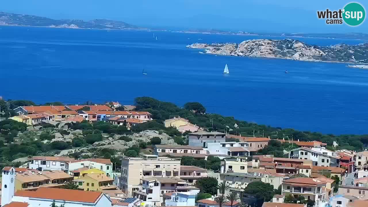 LIVE de la Sardaigne livecam Palau – Superbe panorama