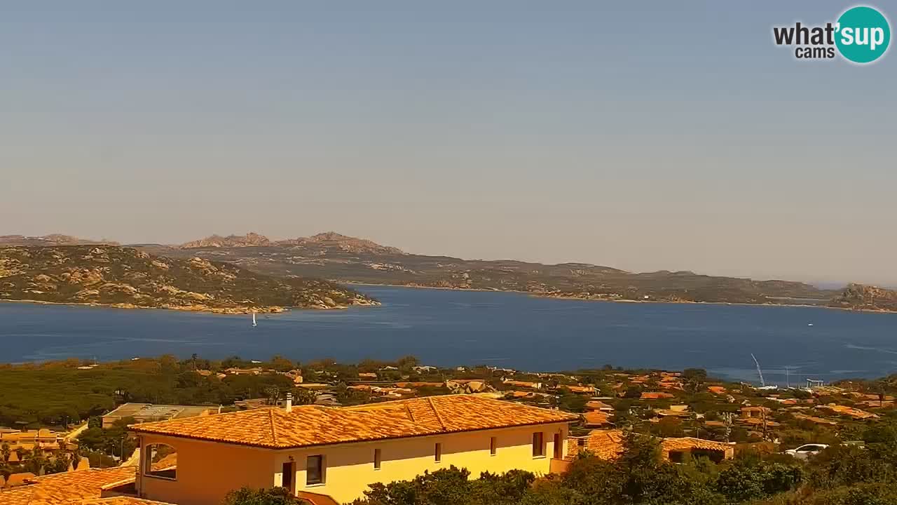 Sardinija u živo web kamera Palau – Panoramski pogled