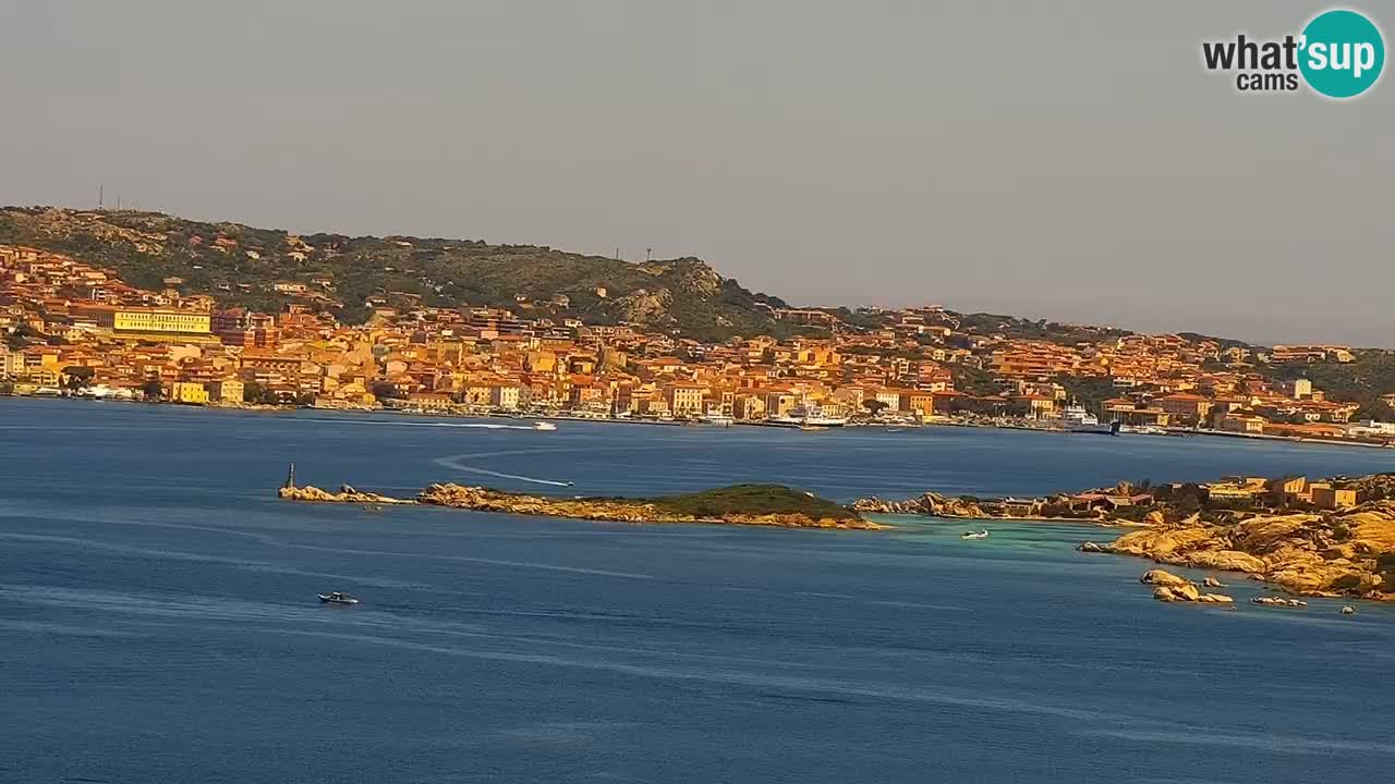 LIVE Sardinia Webcam Palau – Panoramic View