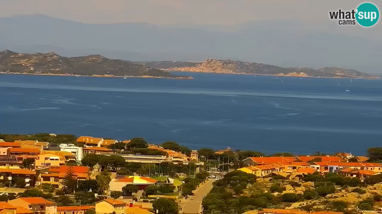 Sardinija v živo spletna kamera Palau – Panoramski pogled