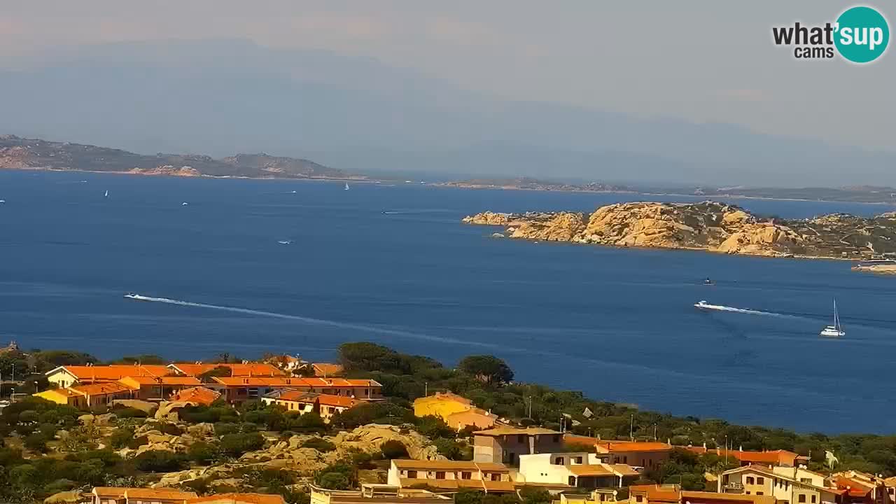 LIVE de la Sardaigne livecam Palau – Superbe panorama