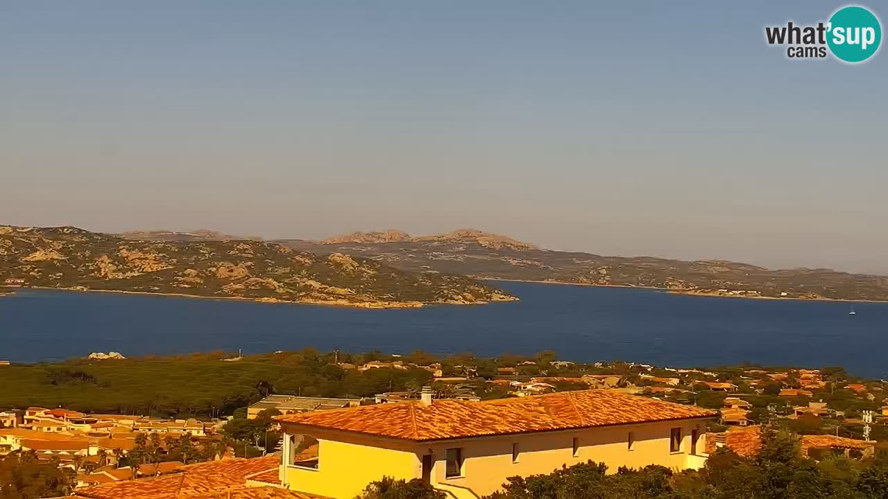 LIVE de la Sardaigne livecam Palau – Superbe panorama