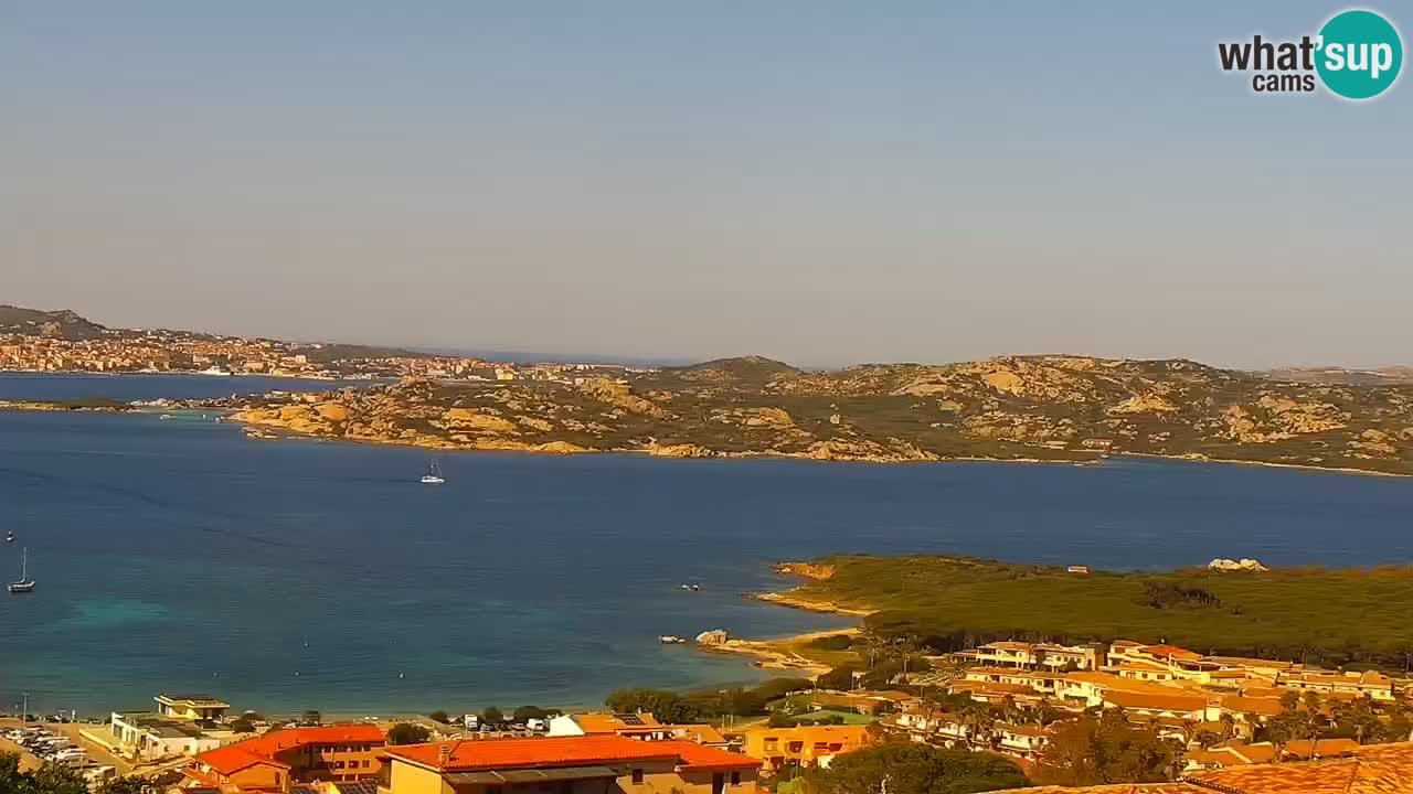 LIVE de la Sardaigne livecam Palau – Superbe panorama