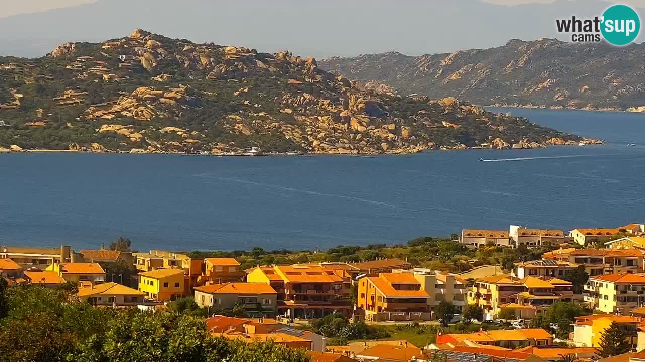 Sardinija u živo web kamera Palau – Panoramski pogled
