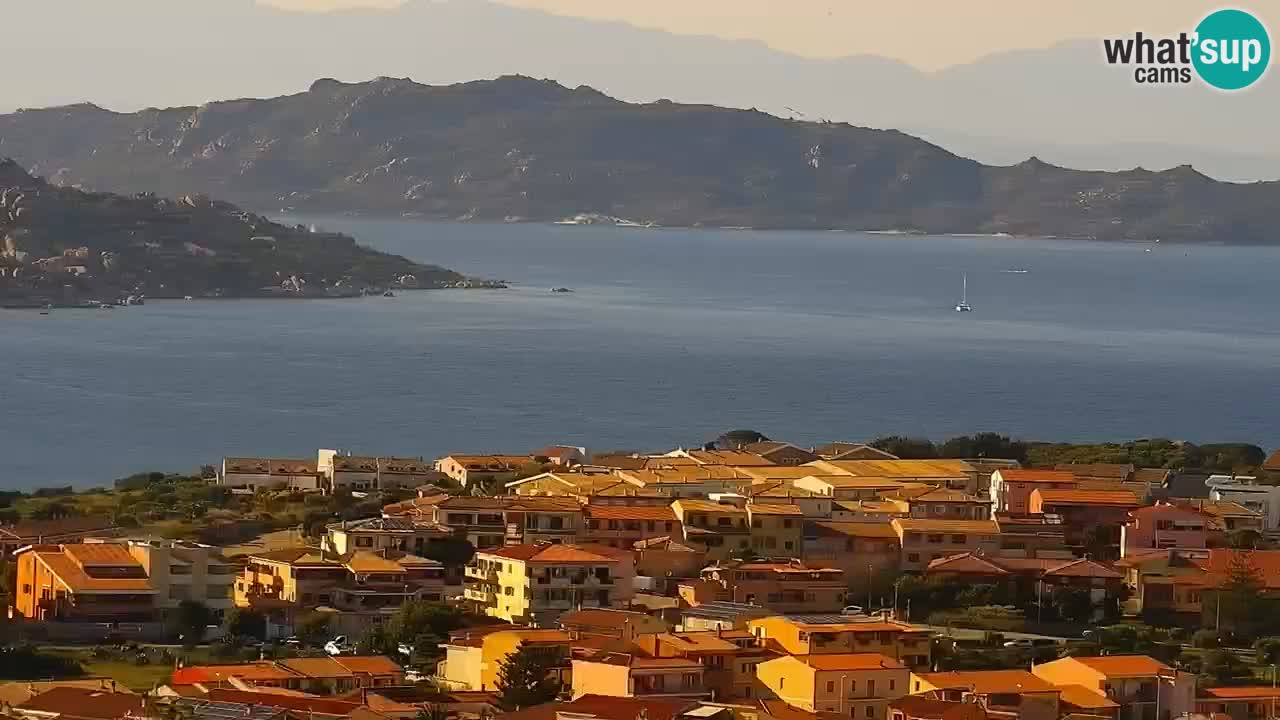 LIVE Sardinien webcam Palau – Panoramablick