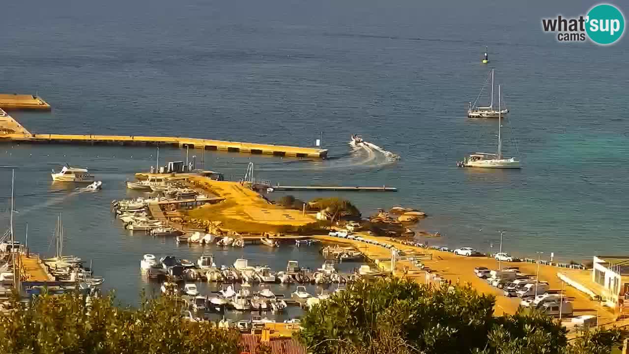 Sardinija v živo spletna kamera Palau – Panoramski pogled