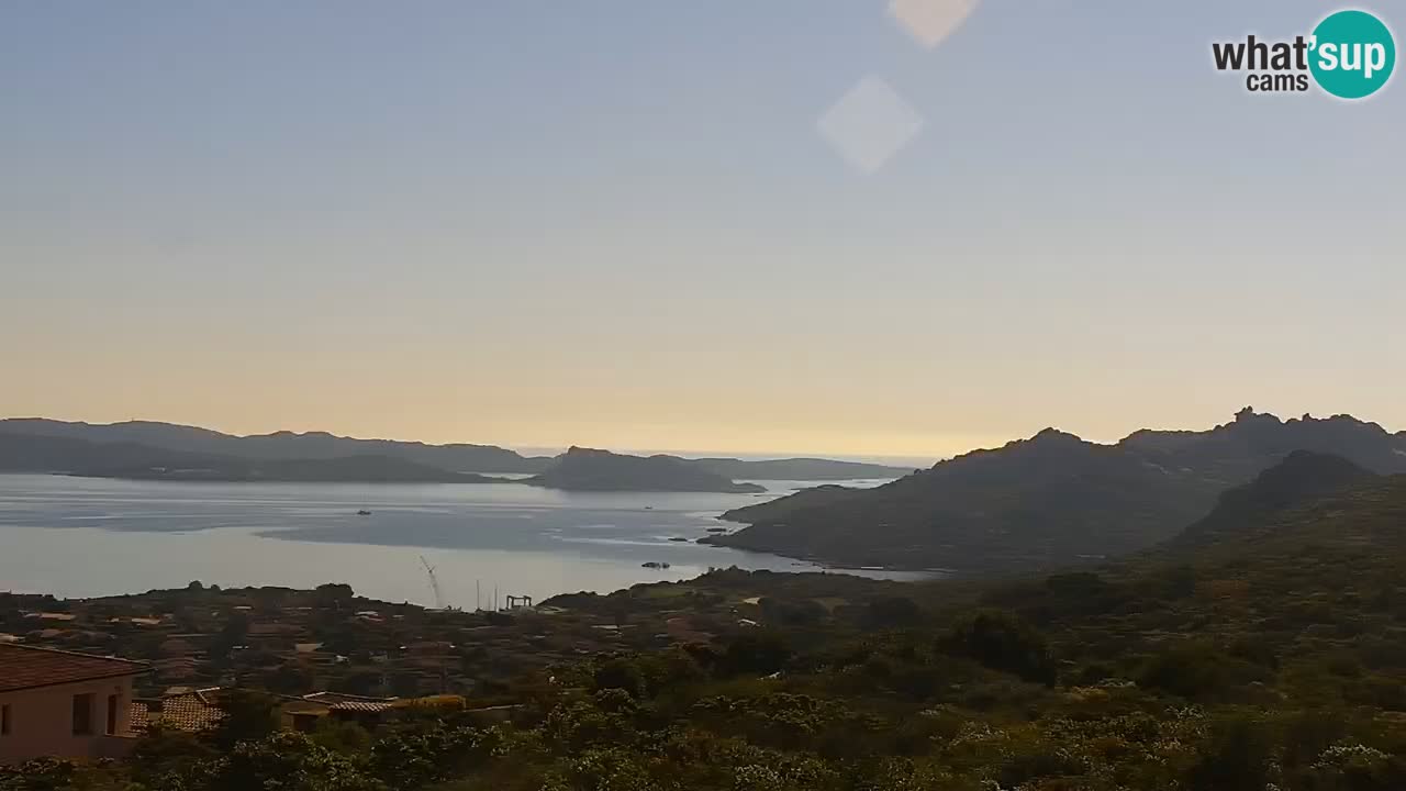 LIVE de la Sardaigne livecam Palau – Superbe panorama