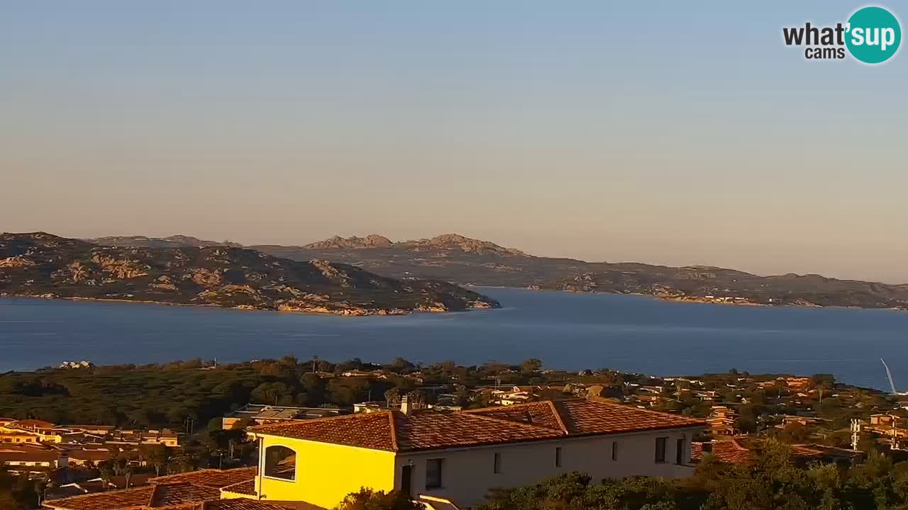 LIVE de la Sardaigne livecam Palau – Superbe panorama