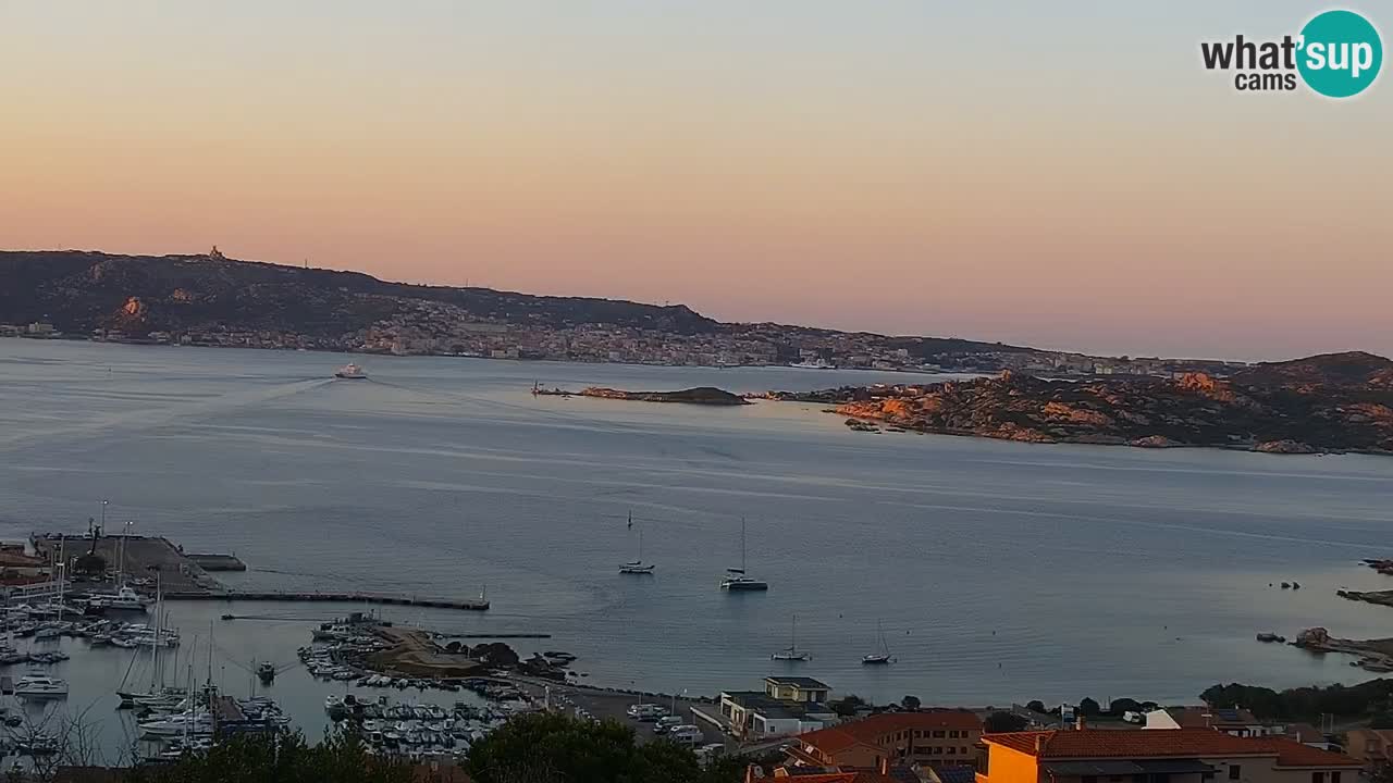 LIVE Sardinia Webcam Palau – Panoramic View