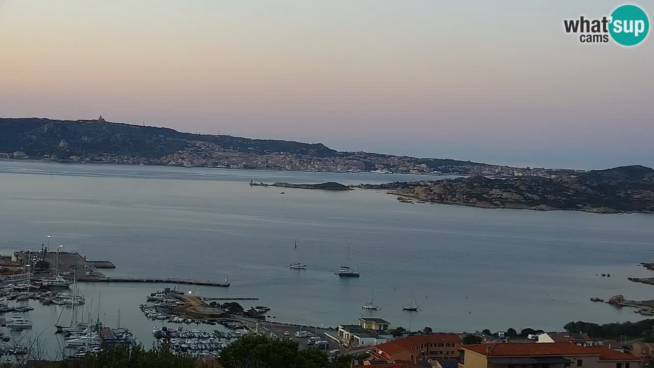 LIVE de la Sardaigne livecam Palau – Superbe panorama