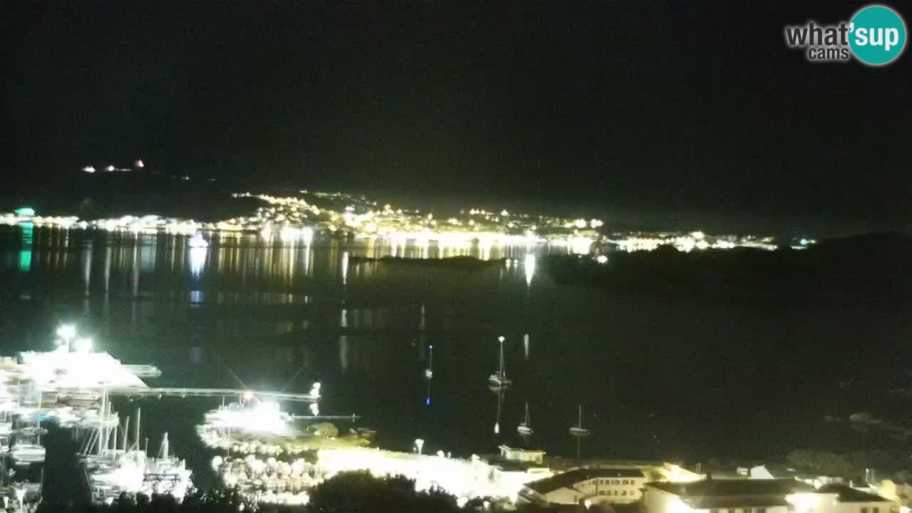 Sardinija u živo web kamera Palau – Panoramski pogled